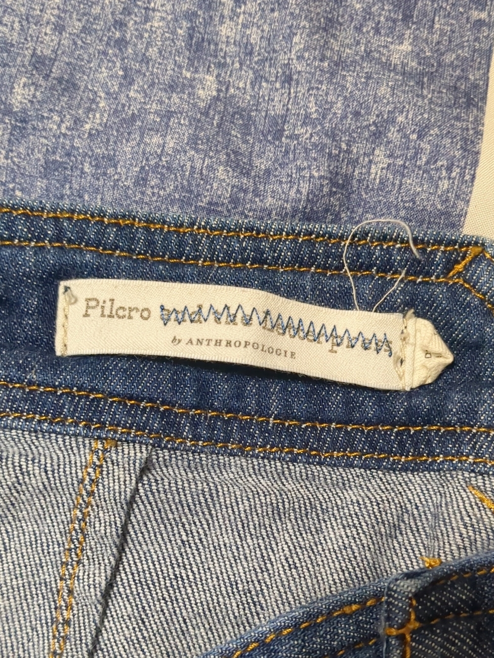ANTHROPOLOGIE Pilcro Starboard Wide Leg Jeans Size 27 - Picture 12 of 14